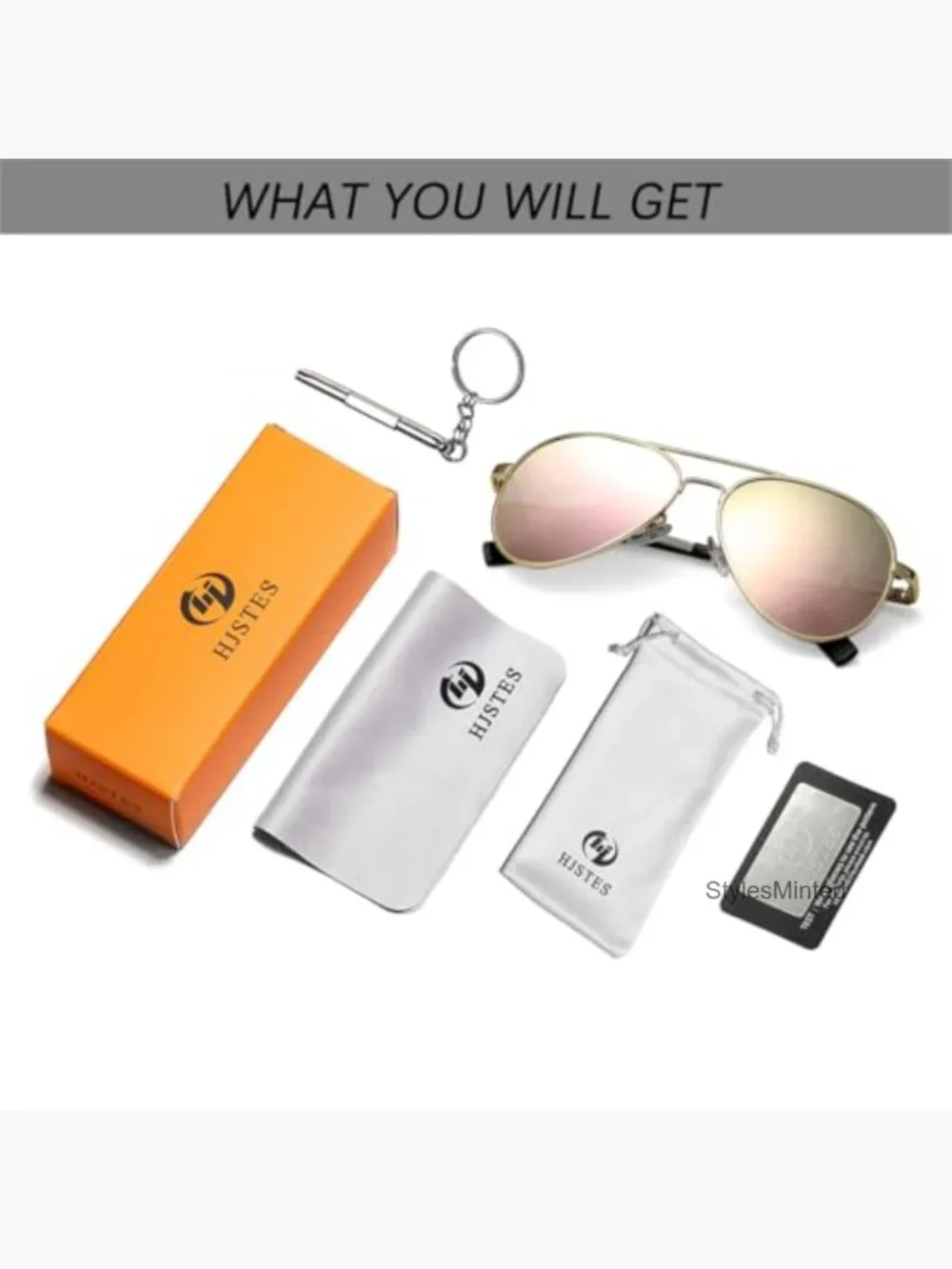 Polarized Kids Aviator Sunglasses UV400 Protection for Girls Boys